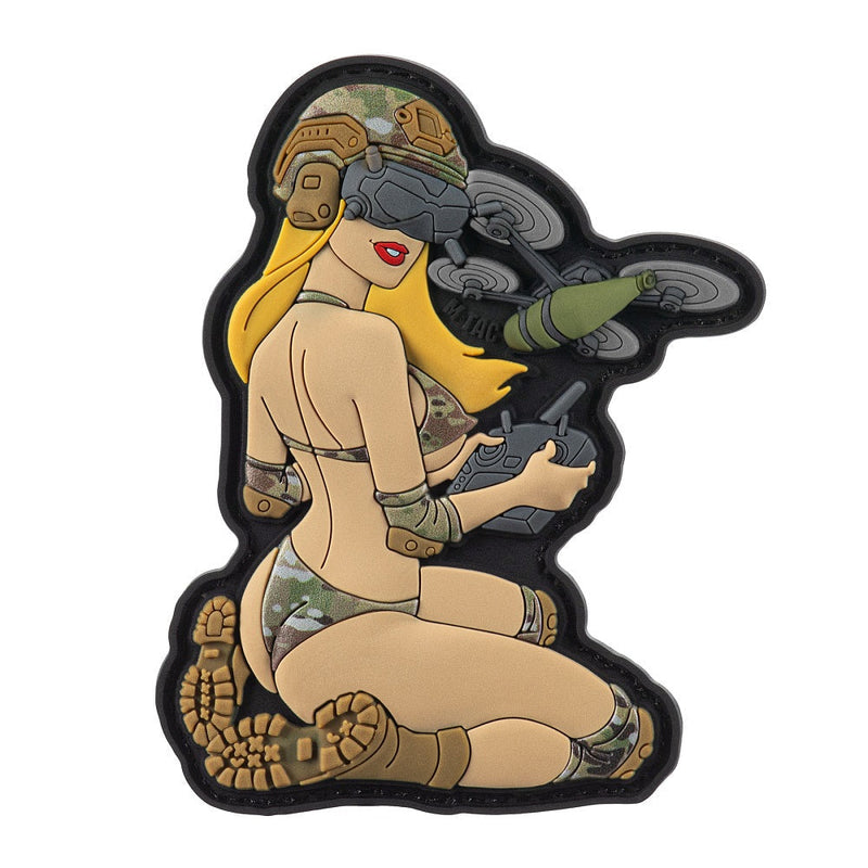 Load image into Gallery viewer, M-Tac Morale Patch Tactical Girl
