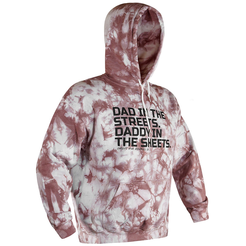 Load image into Gallery viewer, Dad In The Streets. Daddy In The Sheets. Men&#39;s Hoodie
