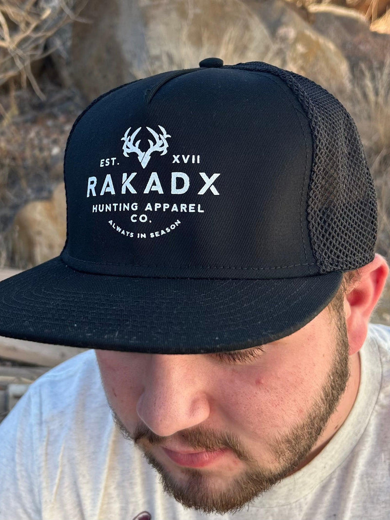 Load image into Gallery viewer, Dakota Flat Brim Trucker Hat
