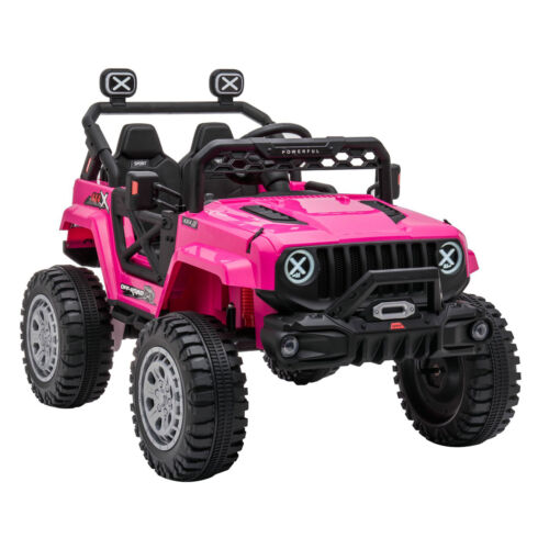 Load image into Gallery viewer, DAKOTT 12V Electric Off Road Ride On Truck with Remote Control for Kids - Pink
