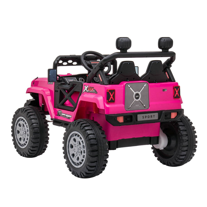Load image into Gallery viewer, DAKOTT 12V Electric Off Road Ride On Truck with Remote Control for Kids - Pink
