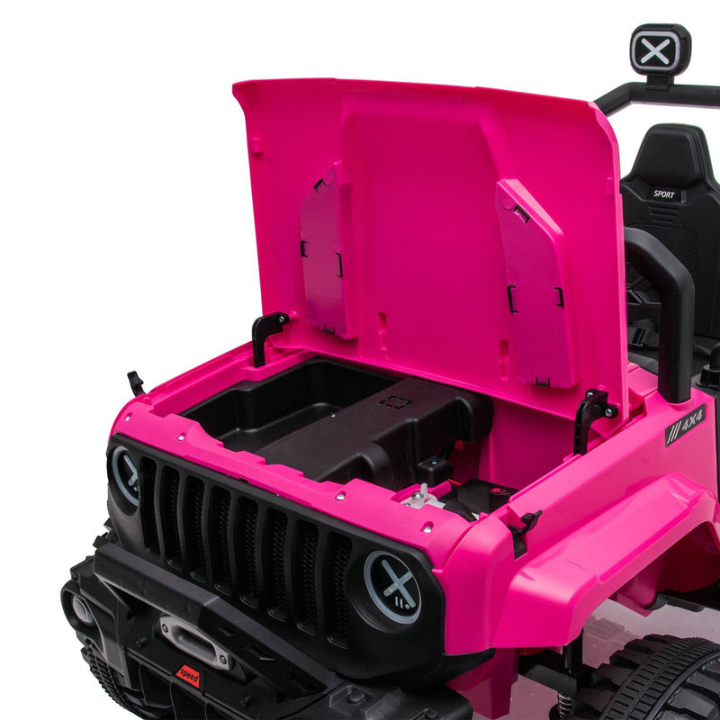 Load image into Gallery viewer, DAKOTT 12V Electric Off Road Ride On Truck with Remote Control for Kids - Pink
