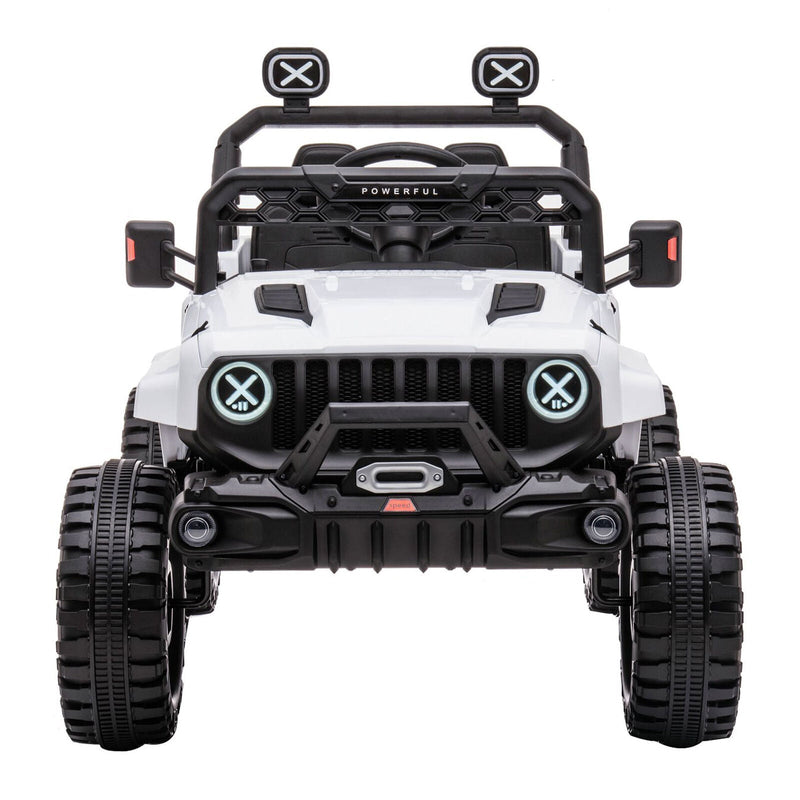 Load image into Gallery viewer, DAKOTT 12V Electric Off Road Ride On Truck with Remote Control for Kids - White
