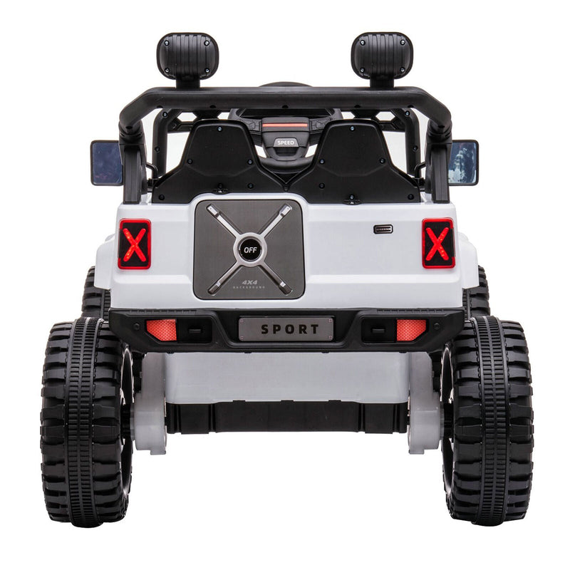 Load image into Gallery viewer, DAKOTT 12V Electric Off Road Ride On Truck with Remote Control for Kids - White
