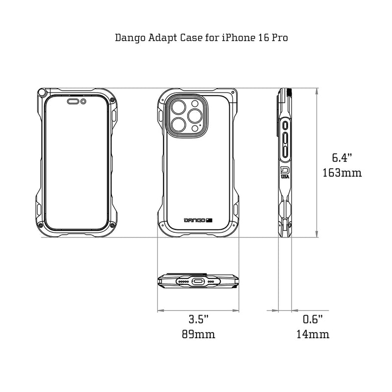 Load image into Gallery viewer, DANGO ADAPT CASE - IPHONE 16 PRO
