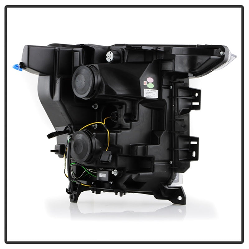 Load image into Gallery viewer, Spyder Signature 20-21 Ford F150(Halogen Model) Proj. Headlights - Black(PRO-YD-FF15021HALSI-SEQ-BK)
