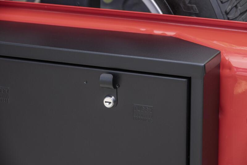 Load image into Gallery viewer, Tuffy Jeep Wrangler Tailgate Lockbox W/Keyed Lock
