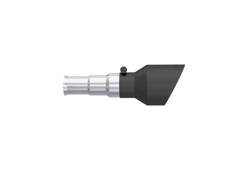 Load image into Gallery viewer, MBRP 19-24 Ram 1500 5.7L Hemi 3in Inlet 5in OD Dual Wall Angle Cut T304 BLK Tips - Pairs

