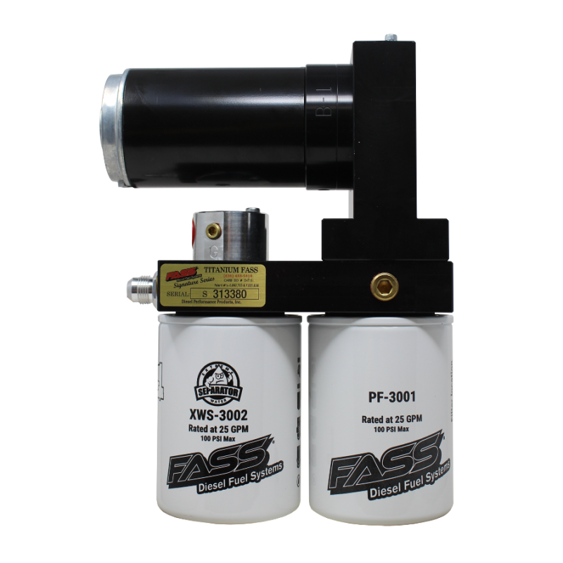 Load image into Gallery viewer, FASS Universal 140gph/45psi Titanium Signature Series Fuel Air Separation System TS 140G
