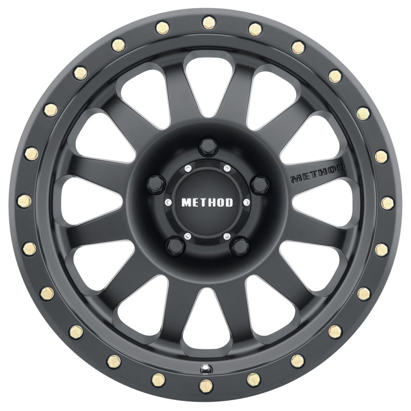 Load image into Gallery viewer, Method MR304 Double Standard 15x10 -50mm Offset 5x4.5 83mm CB Matte Black Wheel
