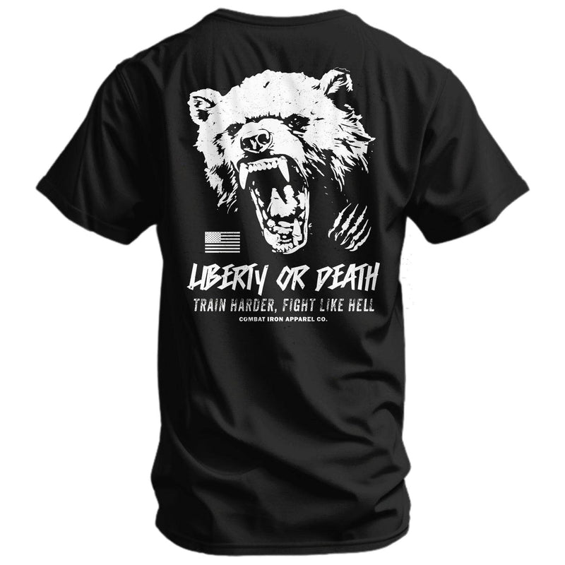 Load image into Gallery viewer, Liberty Or Death Fight Like Hell Men&#39;s T-Shirt
