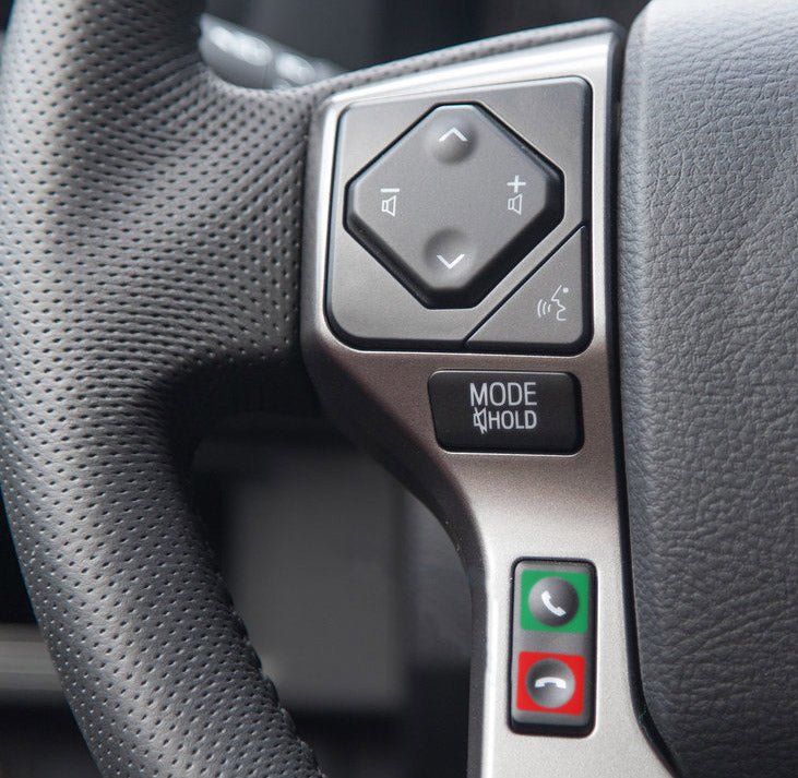 Load image into Gallery viewer, Decals for Tacoma /Tundra/4Runner/Sequoia Steering Wheel Phone Buttons
