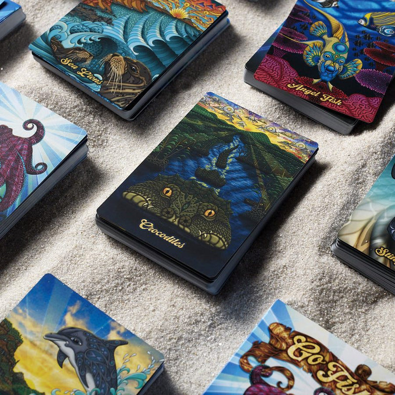 Load image into Gallery viewer, Go Fish Card Game - Phil Lewis Art
