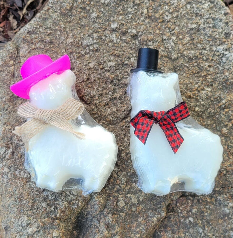 Load image into Gallery viewer, Decorative Alpaca Goat Milk Soap Figures
