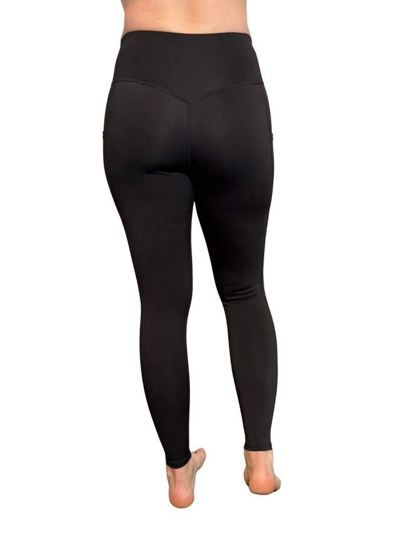 Load image into Gallery viewer, Defender Concealed Carry Leggings | Black &amp; Olive
