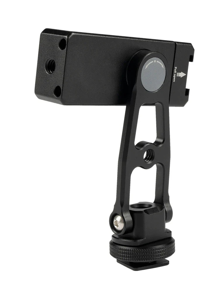 Load image into Gallery viewer, Linkogear Aluminum Phone Clamp Mount 360° Rotating Cold Shoe Tripod
