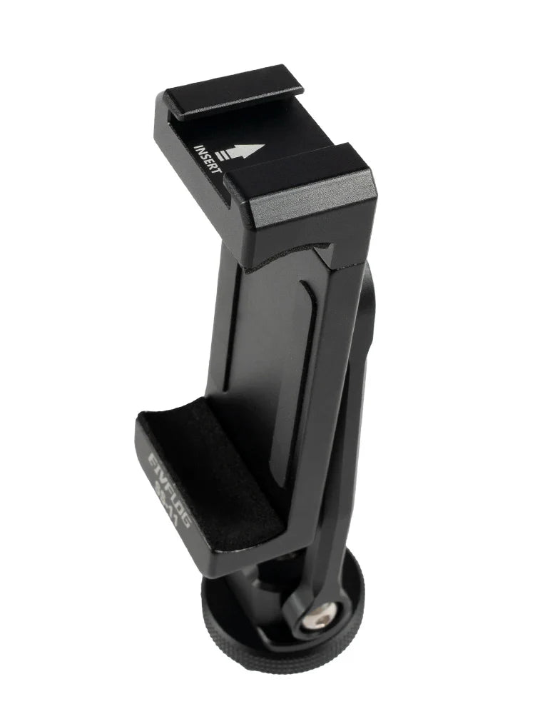 Load image into Gallery viewer, Linkogear Aluminum Phone Clamp Mount 360° Rotating Cold Shoe Tripod
