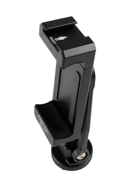 Linkogear Aluminum Phone Clamp Mount 360° Rotating Cold Shoe Tripod