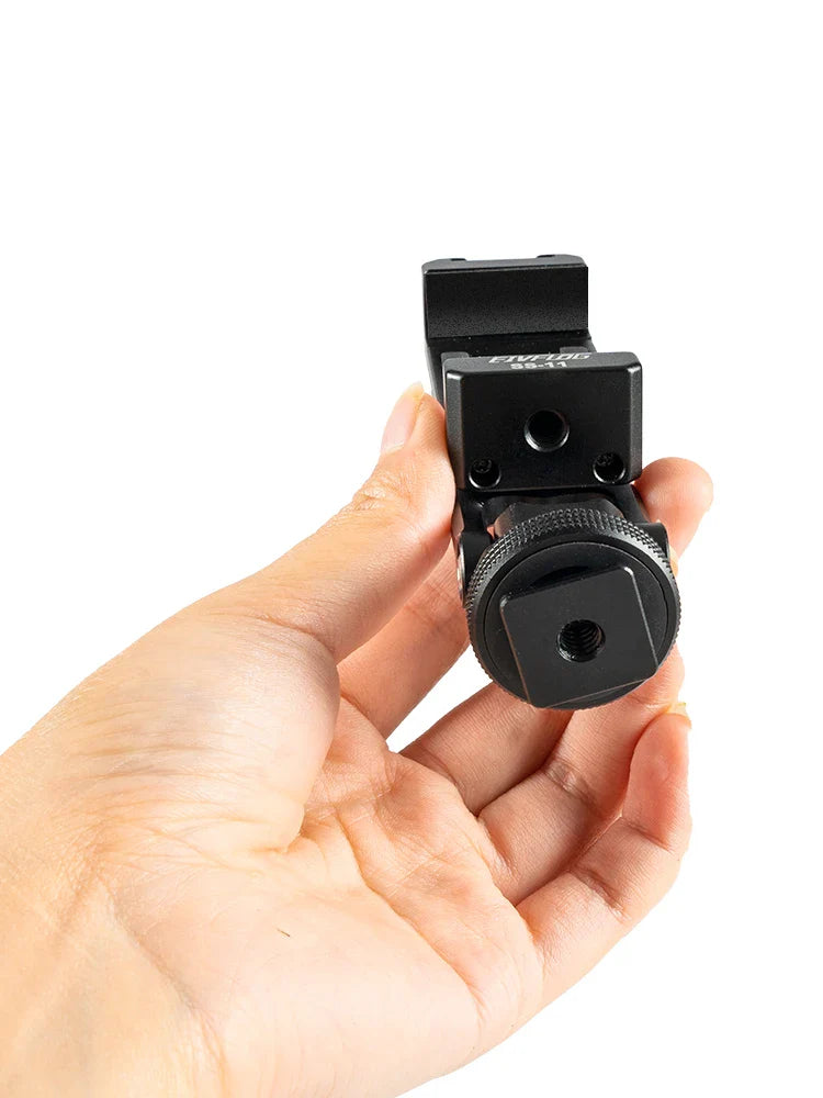 Load image into Gallery viewer, Linkogear Aluminum Phone Clamp Mount 360° Rotating Cold Shoe Tripod

