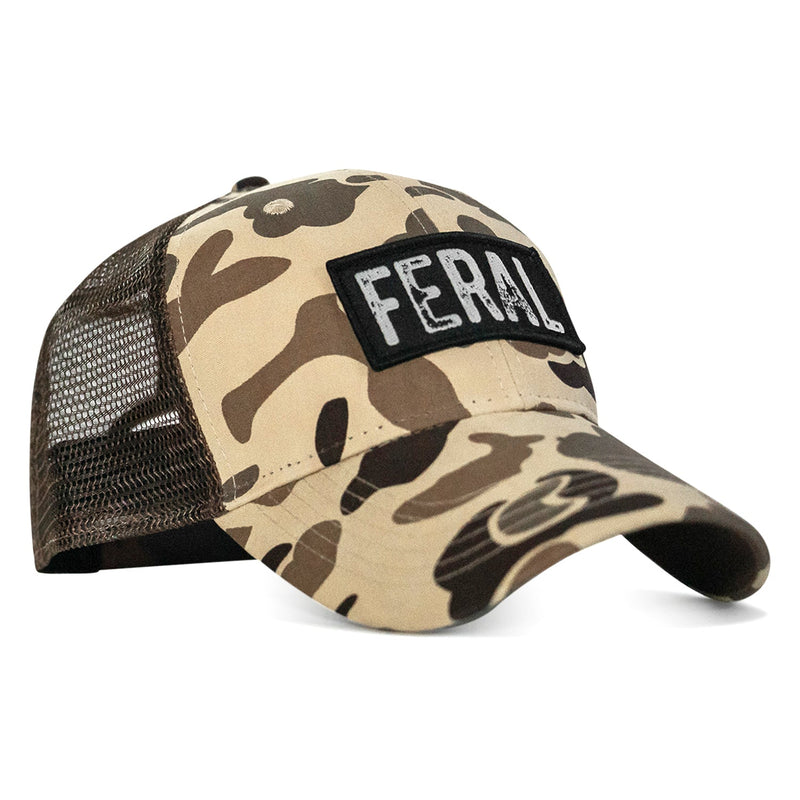 Load image into Gallery viewer, Feral Vintaged Patch Snapback Hat
