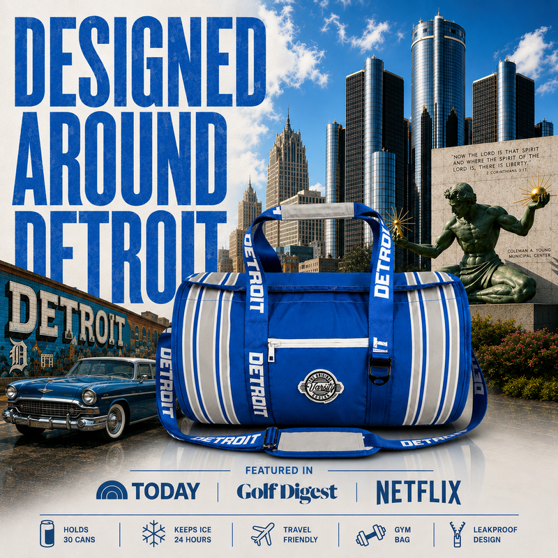 Load image into Gallery viewer, Detroit Duffel Cooler
