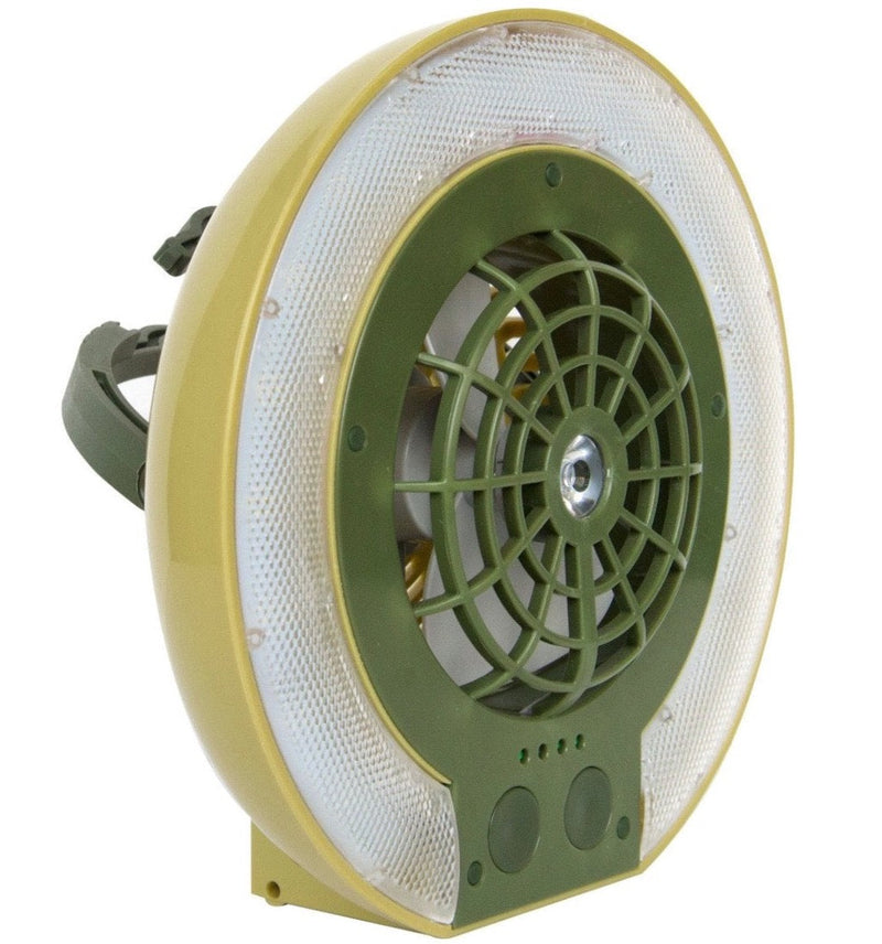 Load image into Gallery viewer, TRU De-LIGHT LiteBreeze LED Multi-Use Multipurpose Disc Fan / Light For Work / Play - Indoor / Outdoor Use
