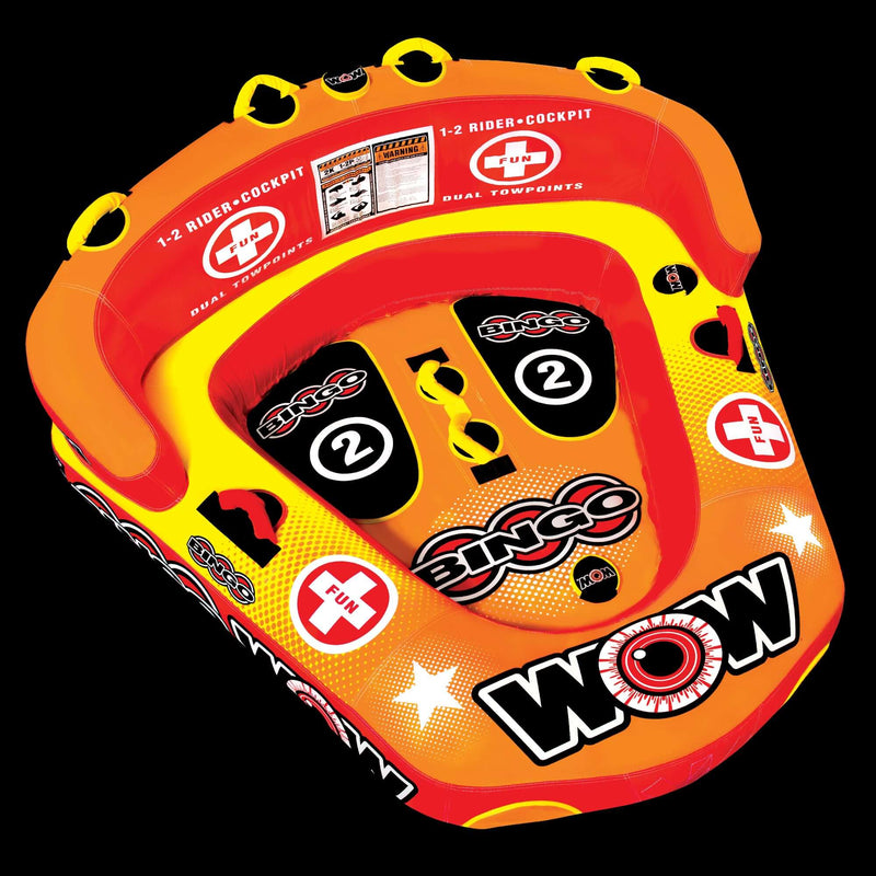 Load image into Gallery viewer, WOW Watersports Bingo 2 Person Towable Water Tube
