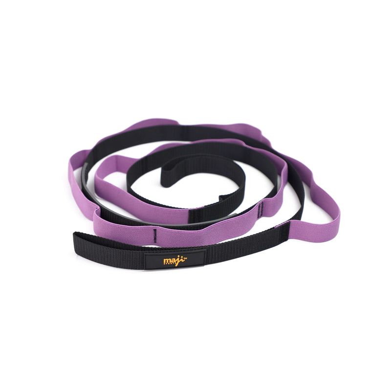 Load image into Gallery viewer, Maji Sports Elastic Yoga Straps With 9 Loops
