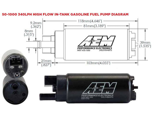 AEM Electronics High Flow In-Tank Fuel Pump