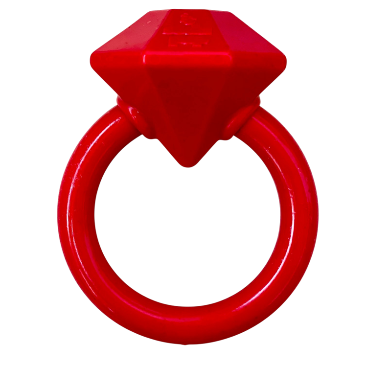 Load image into Gallery viewer, Diamond Ring Nylon Teething Ring for Puppies | Durable &amp; USA Made
