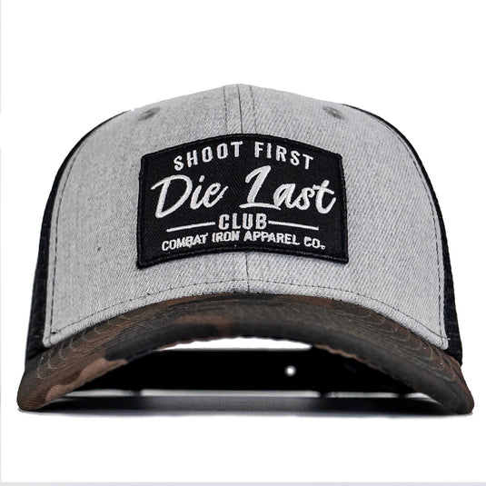 Shoot First. Die Last. Club Patch Snapback