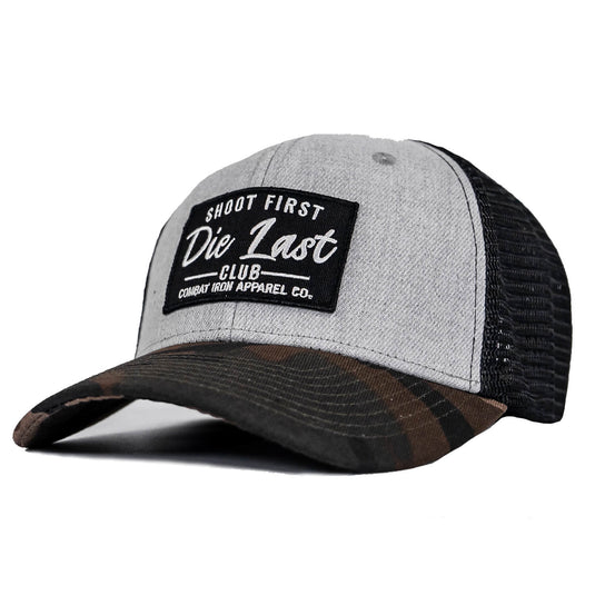 Shoot First. Die Last. Club Patch Snapback