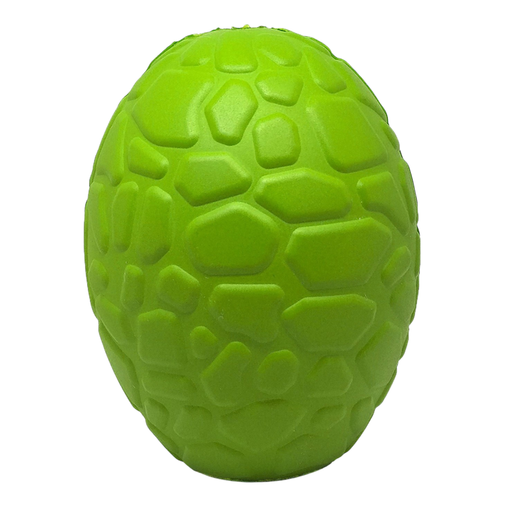 Load image into Gallery viewer, Dinosaur Egg Dog Chew Toy &amp; Treat Dispenser - USA Made | SodaPup
