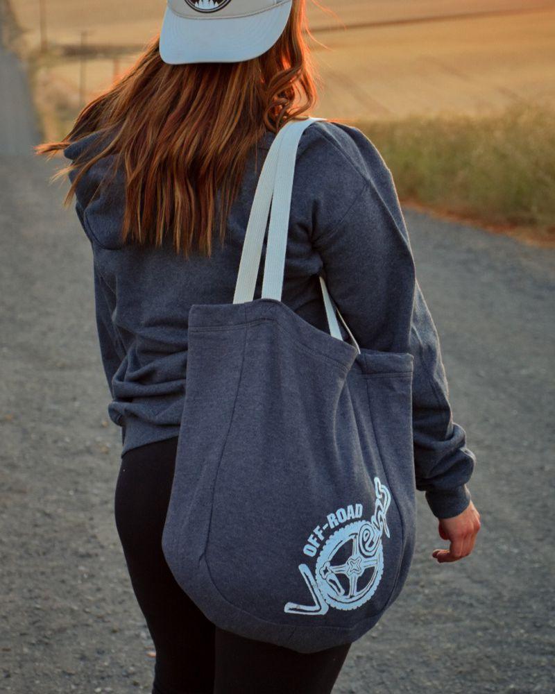 Load image into Gallery viewer, Dirt Roads Fleece Tote Bag
