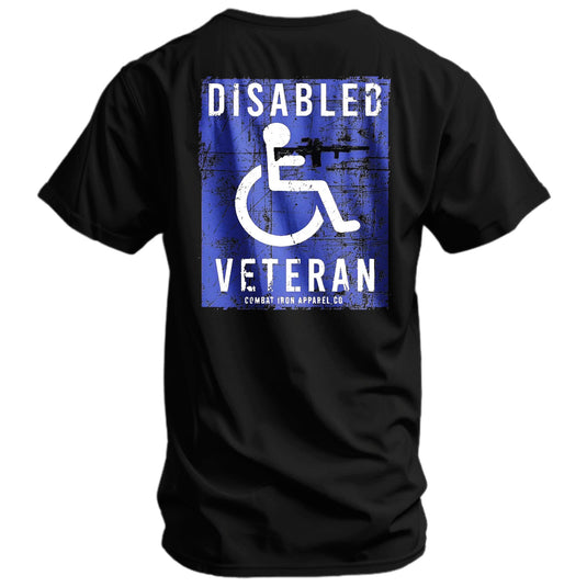 Disabled Veteran Handicap Men's T-Shirt