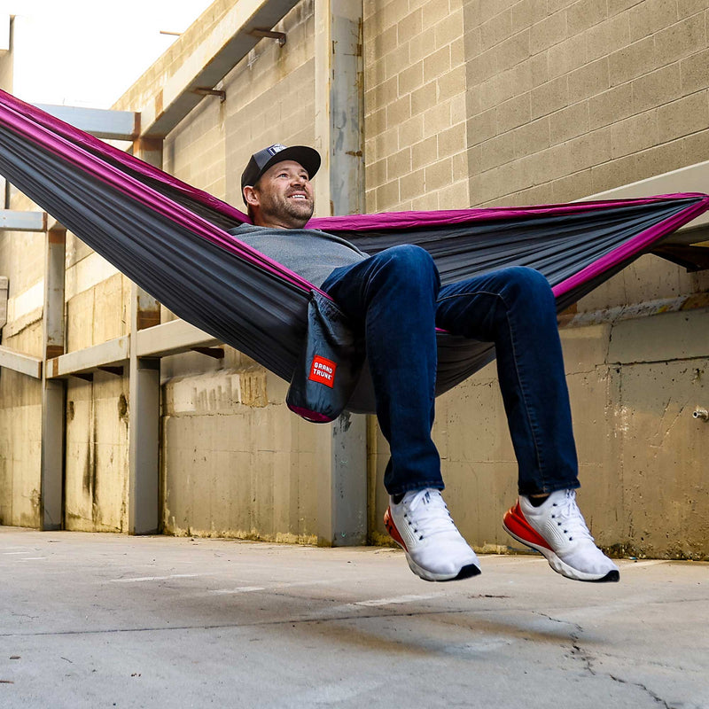 Load image into Gallery viewer, Double Deluxe Hammock w/Straps
