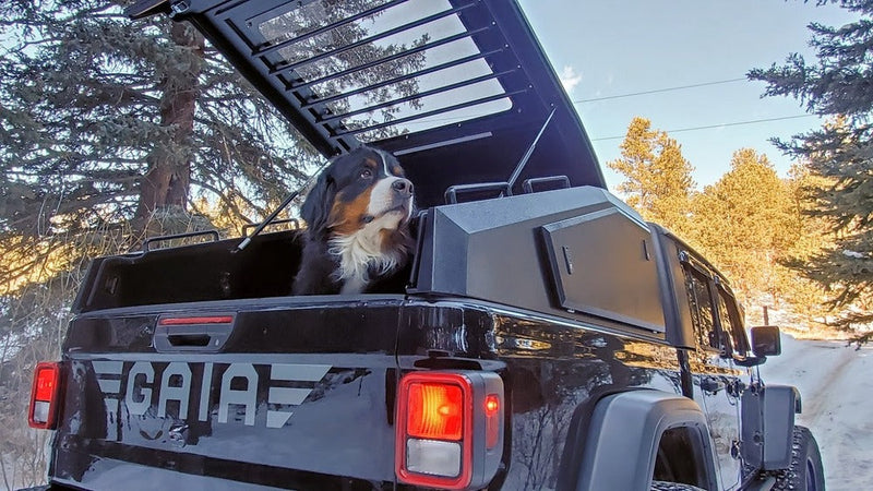 Load image into Gallery viewer, GAIA Jeep Gladiator Camper Shell - Shadow Top Fastback Truck Cap
