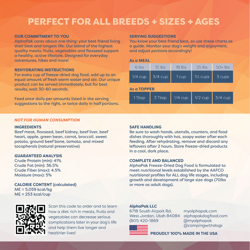 Load image into Gallery viewer, Freeze-Dried Raw Beef — Formulated for Dog Longevity
