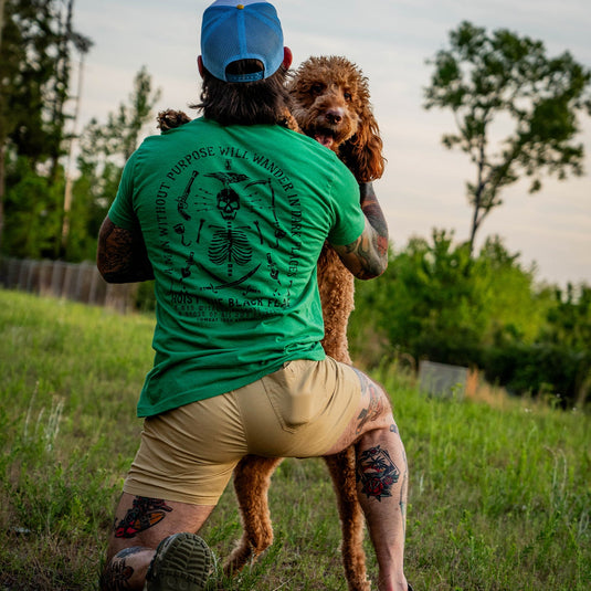 Hoist the Black Flag Skull & Bones Men's T-Shirt