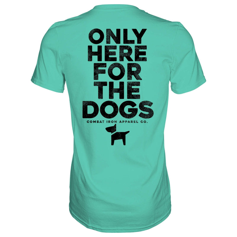 Load image into Gallery viewer, Only Here For The Dogs Men's T-Shirt
