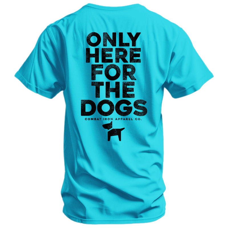 Load image into Gallery viewer, Only Here For The Dogs Men&#39;s T-Shirt
