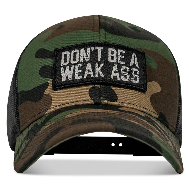 Load image into Gallery viewer, Don't Be A Weak Ass Patch SnapBack
