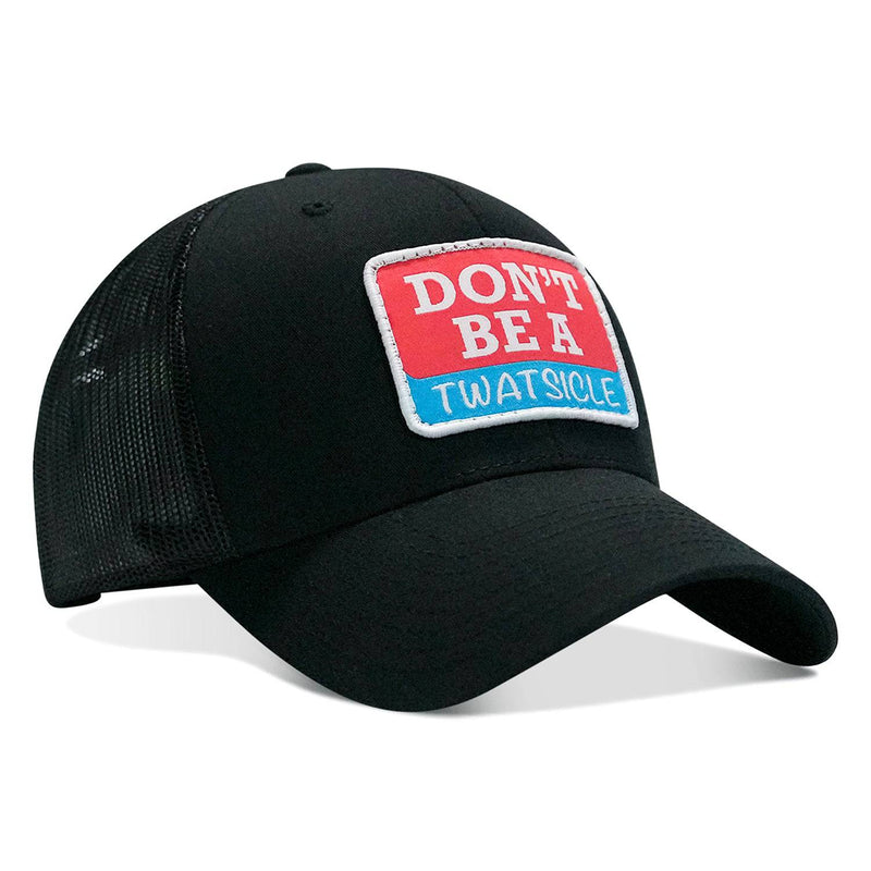 Load image into Gallery viewer, Don&#39;t Be A Twatsicle Patch Snapback Hat
