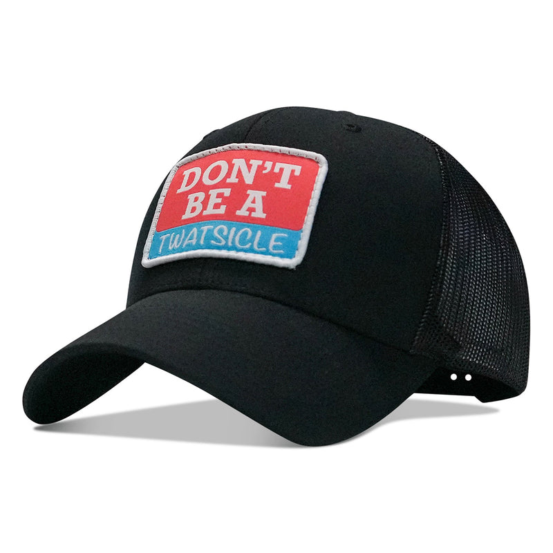 Load image into Gallery viewer, Don&#39;t Be A Twatsicle Patch Snapback Hat
