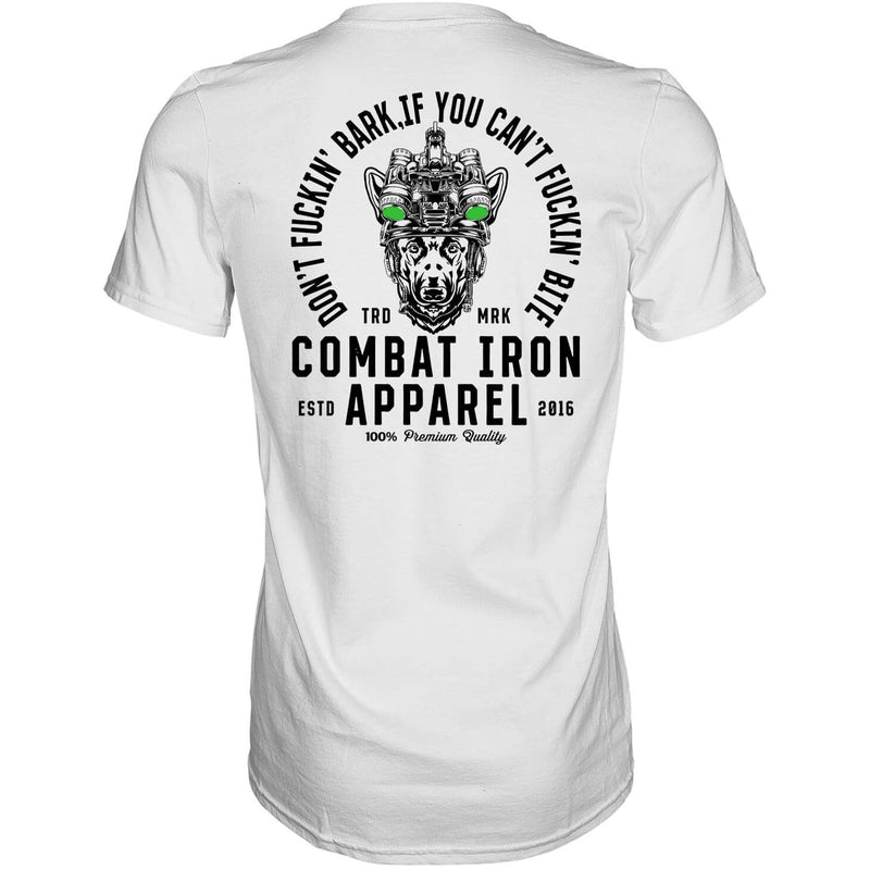 Load image into Gallery viewer, Don&#39;t Fuckin&#39; Bark If You Can&#39;t Fuckin&#39; Bite Men&#39;s T-Shirt
