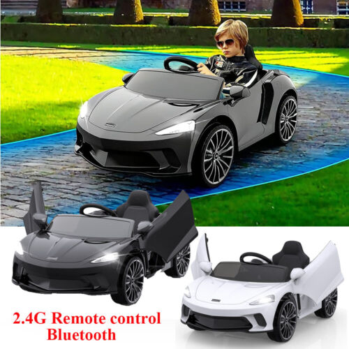 Load image into Gallery viewer, Double Door 12V Electric Ride-On Car for Kids with 2 Speed Options
