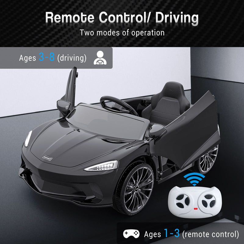 Load image into Gallery viewer, Double Door 12V Electric Ride-On Car for Kids with 2 Speed Options
