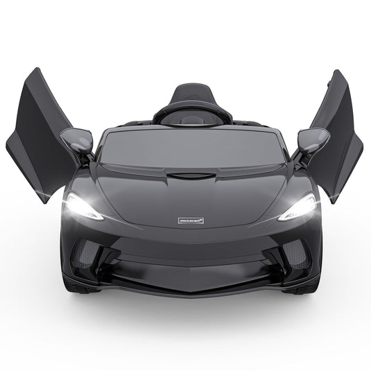 Double Door 12V Electric Ride-On Car for Kids with 2 Speed Options