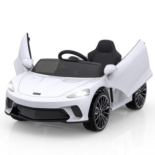 Double Door 12V Electric Ride-On Car for Kids with 2 Speed Options