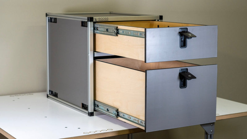 Load image into Gallery viewer, Double Drawer Module - 19 3/16" Wide x 25" Depth
